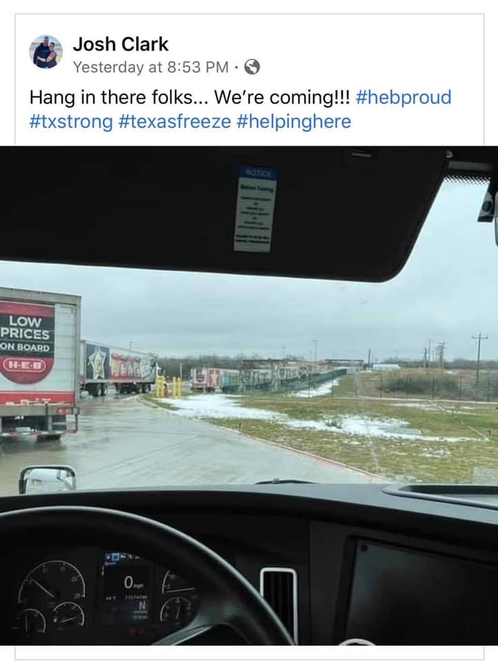 Abstruse's tweet photo. Once again, HEB is doing more to help Texans than the government of the state of Texas. https://t.co/g9JqDXCCIC