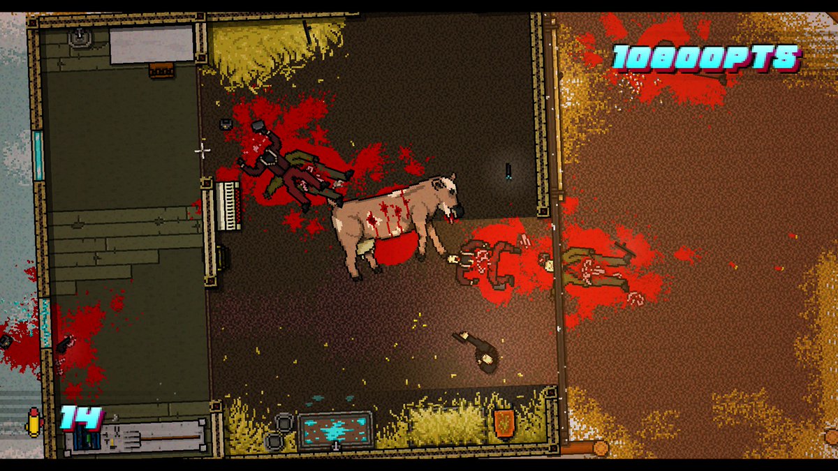 After 2 1/2 years, the finale to the Hunter Saga is here. I am proud to present my latest Hotline Miami 2 campaign, Hunter: Brotherhood. steamcommunity.com/sharedfiles/fi…
