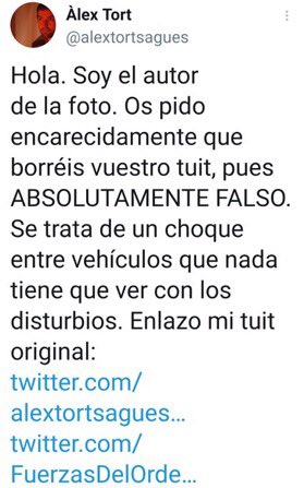 h0m3r02's tweet photo. Los antidisturbios no manipulan, solo son artistas creando realidades paralelos. https://t.co/0Tsym3aKvS