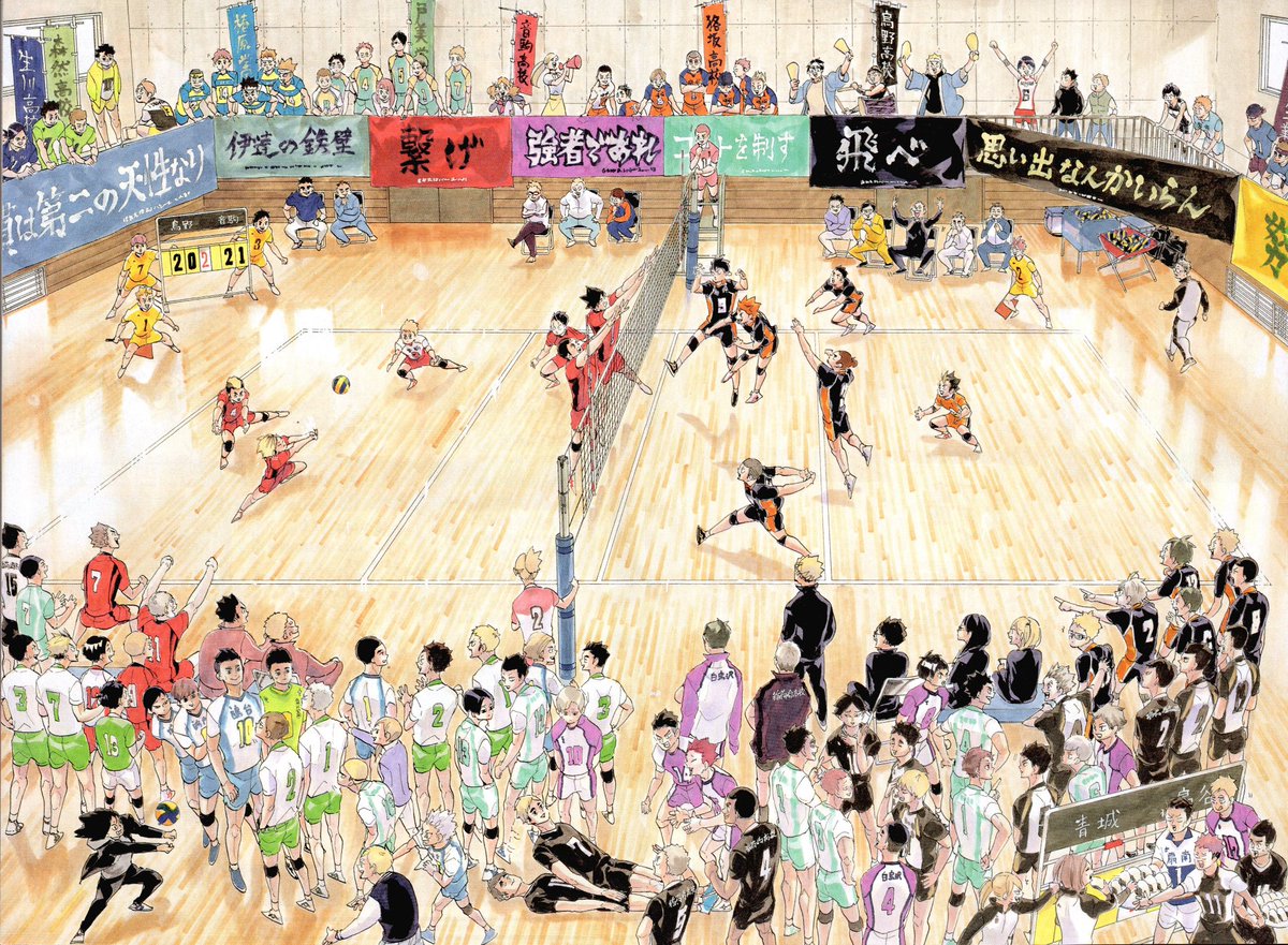 aotoji's tweet photo. 9 years ago today furudate-sensei woke up and chose to release a masterpiece 🏐

Happy 9th Anniversary to Haikyu!! 
#ハイキュー9周年
#ハイキュー https://t.co/9yYs0EEfQP