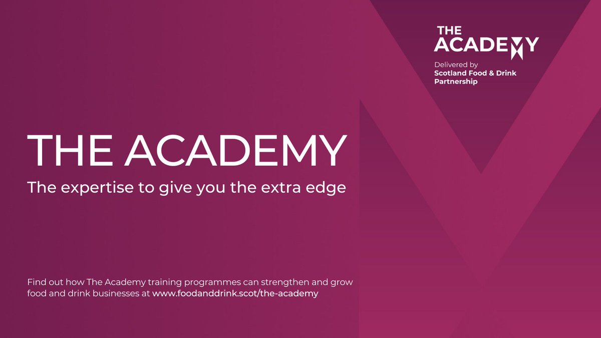 SeafoodScotland's tweet photo. The Academy by @scotfooddrink Partnership is a unique series of training programmes delivered by a team of food and drink market-focused industry experts. Each programme has a specific focus on delivering change for long term growth for your business ➡https://t.co/y600cbP1qF https://t.co/VX00V57VCp