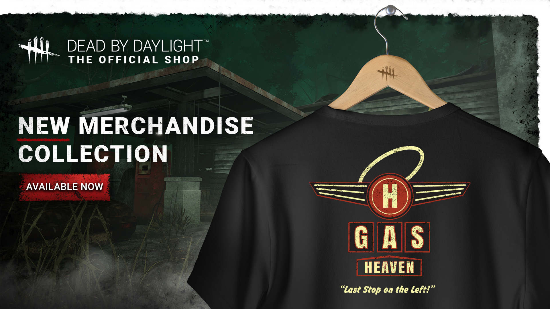 公式 Dead By Daylight ガス へヴンに寄るときはお土産屋さんも忘れずに 記念にいいモノが見つかるかも Dead By Daylight公式ショップ限定グッズ ガスステーションコレクションが登場しました Dbd公式ショップはこちら T Co Pr38g7wsdm
