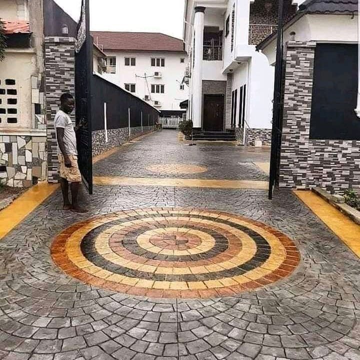 Official_damcy's tweet photo. DM now for your quality stamped concrete at affordable prices at Damcy stone concept. 08162490918. Thank you https://t.co/29DgOaAkug