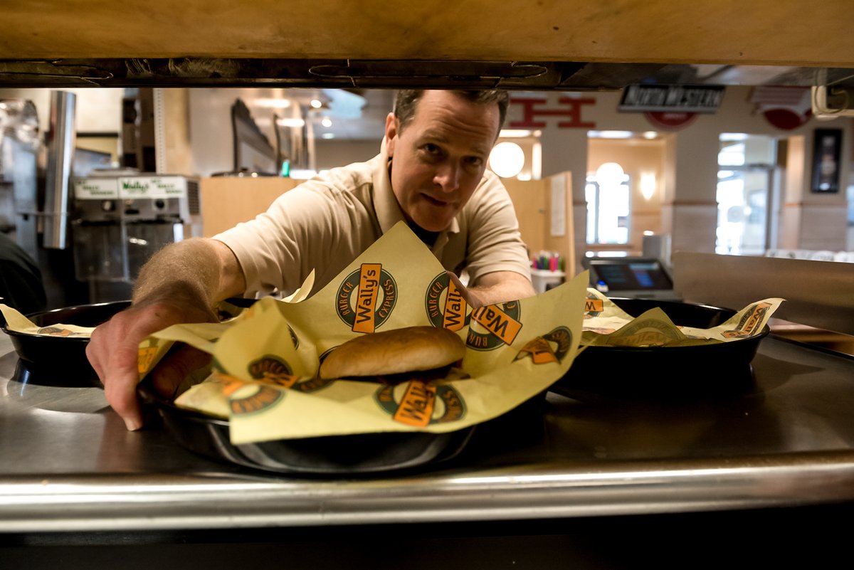 Our burgers are served just the way we like it! - With love and care!