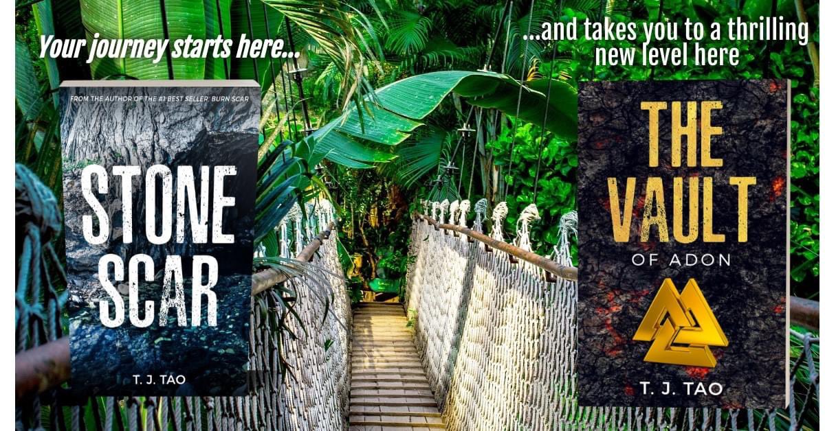 TJTaoBooks's tweet photo. This weekend, both #StoneScar and #TheVaultOfAdon are just .99 cents on Kindle

https://t.co/TF7W2SWszQ https://t.co/ClxvhUr34v