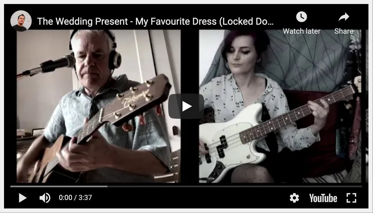 Released almost 34 years to the day after the original 'My Favourite Dress' single, click on the link for the new version! It’s always an experiment to try an established song in an acoustic style, so I'm pleased that it came out well. smarturl.it/MFDdigi