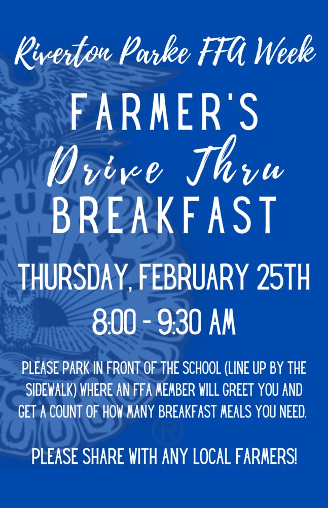 Farmer's "Drive Thru" Breakfast swparke.k12.in.us/article/404968…