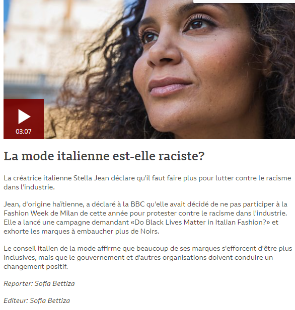 Les choses qui sont racistes Part 31 :- Sourire - La mode italienne - Les algorithme - La liberté d'expression