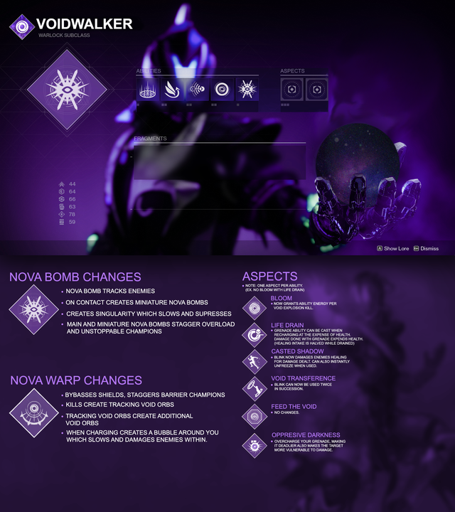 DestinyBulletn's tweet photo. A Reddit user "u/Eon935" has revamped all Light subclasses in the same style as Stasis, and they look phenomenal! #Destiny2 #BeyondLight https://t.co/juT32zcaK1