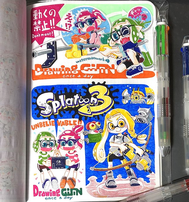 Twoucan しみずとしやす Watermanwork Twoucan しみずとしやす Watermanwork
