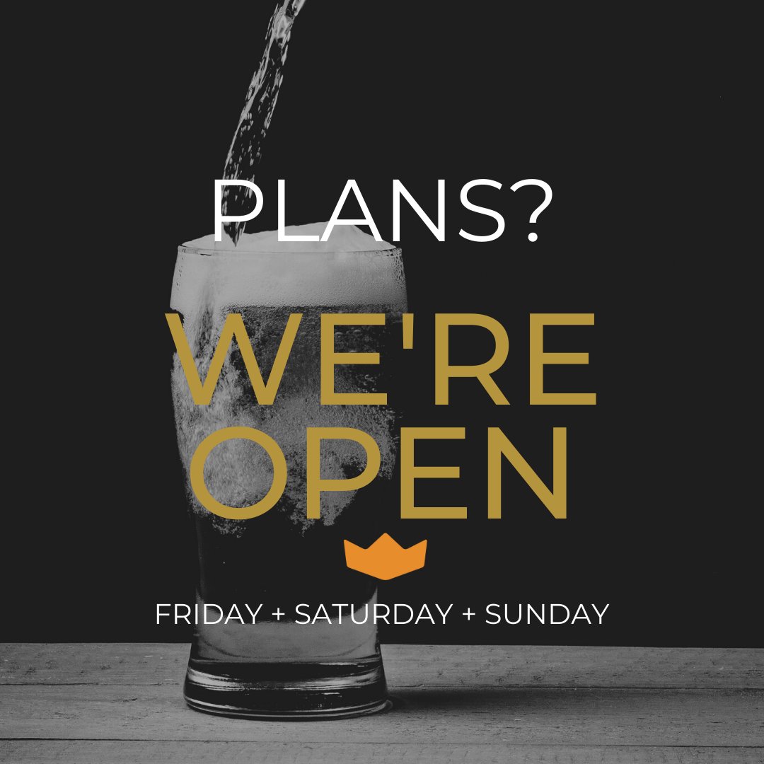 CommonCrownBrew's tweet photo. PLANS TODAY? We can't wait to see you in our Taproom! Check our site for Friday + Saturday + Sunday hours https://t.co/i7do6MhpNf https://t.co/lfZ6Acr0W8