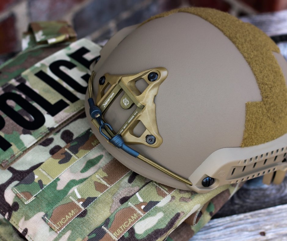 HighComArmor's tweet image. The Striker™ ACHHC » Level IIIA w/ frag protection » NIJ Standard 0106.01 Tested » MIL-STD 662F » Hybridized Kevlar® fibers &amp;amp; UHMWPE Spectra® shell construction  Visit highcomarmor.com! #highcomarmor #engineeredtoprotect  #ballistictested #tacticalgear #bestbodyarmor