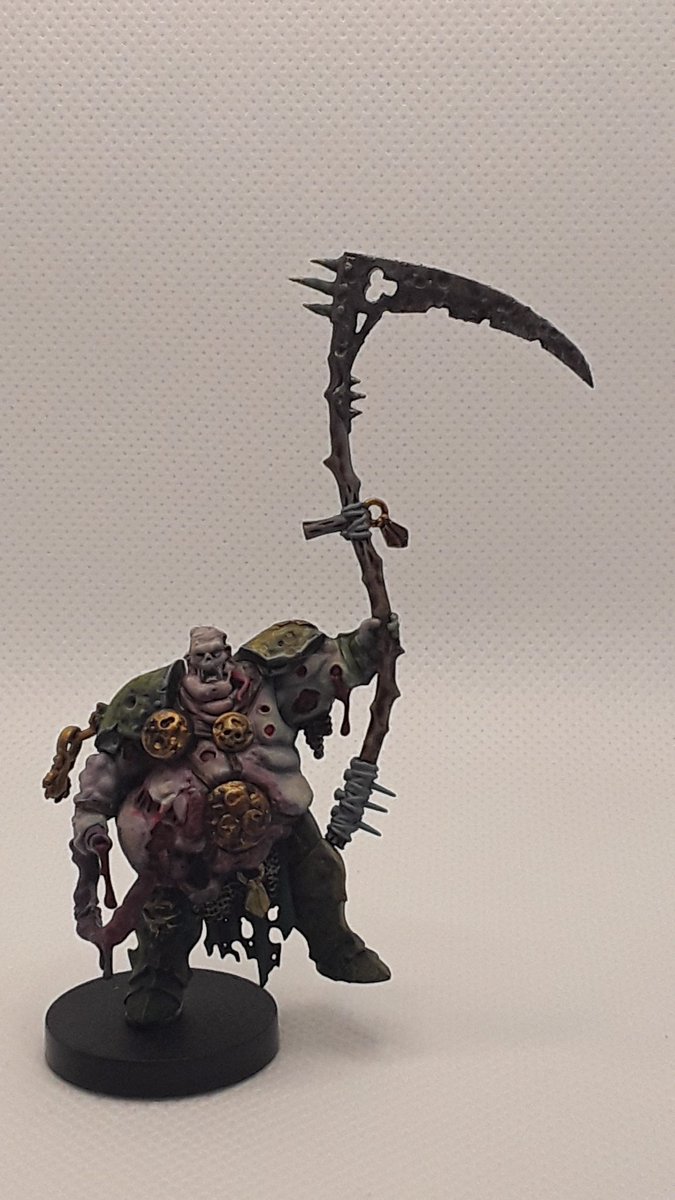 Made some great progress on this Glottkin brother yesterday. 

#WarhammerCommunity #minipainting #nurgle #ageofsigmar