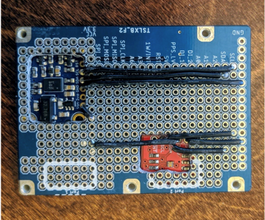 VCSFA_MARS's tweet photo. The purpose of the @SalisburyU University #ThinSat mission is to take measurements of the magnetic field using an IMU (BNO55 9DoF) sensor as well as using an RGB light sensor to detect increases in red light. 
#VirginiaSpace #VirginiaIsForLaunchers https://t.co/buWF8Fybhu