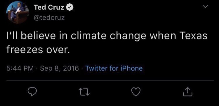 The time is now Ted. #ScienceIsForEveryone