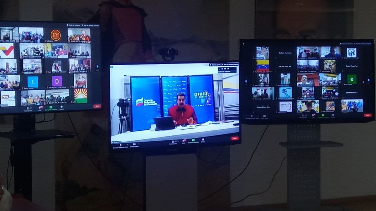 mineducacion_ve's tweet photo. #EnFotos |  Min. @psuvaristobulo junto al @MBF_MPPE y los Afrodescendientes participaron en la videoconferencia liderada por el Pdte. @NicolasMaduro. #PuebloEnPieDeLucha https://t.co/wjh4TnNzqi
