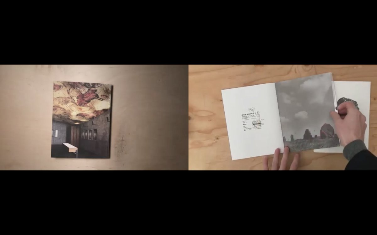 b_f_t_k's tweet photo. Stills from our talk (A left, M right) for @csmgraphics MAGCD earlier this week, titled ‘A Polyvocal Index of BFTK. Or, an Incomplete A to Z for Transatlantic Tabletops’. Thanks very much to Matthew Chrislip &amp; @handsinmachines for the invite https://t.co/KHtjvc6sDf