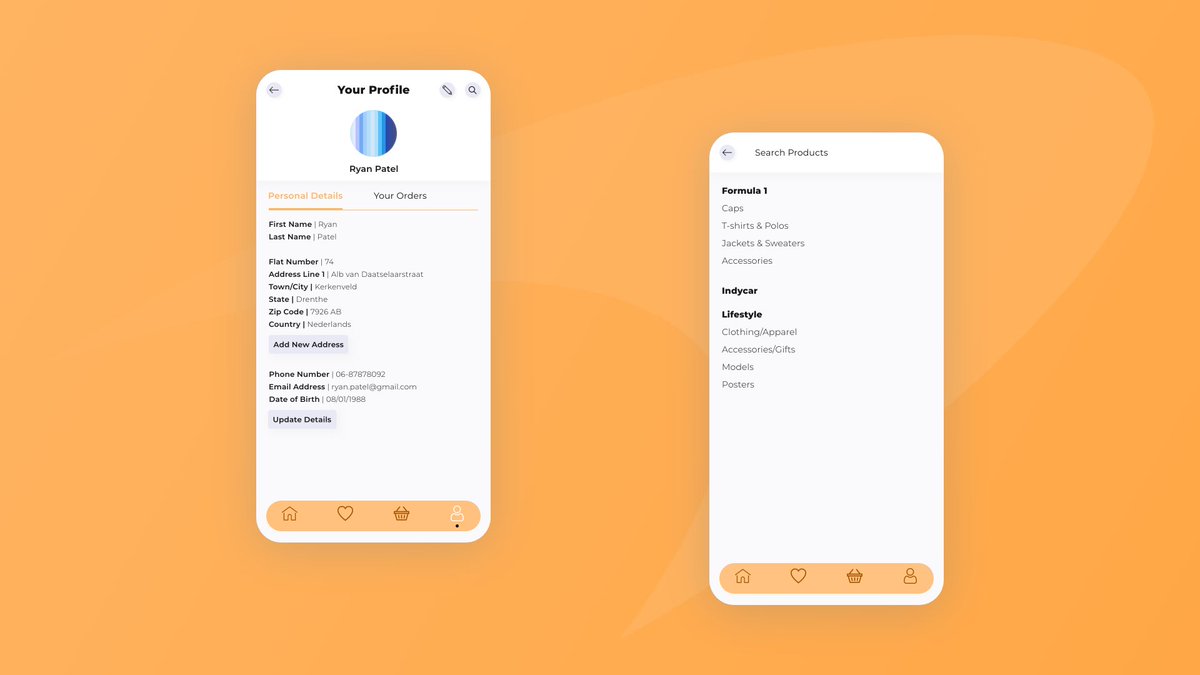 AdamRedTV's tweet photo. A little something I've been working on @McLarenF1 if McLaren Store was an app #McLaren #McLarenStore https://t.co/N2rYf8poTf