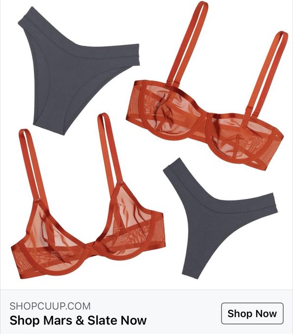 Love these new bra&rsquo;s and panties!! Cant wait to try them on for you https://t.co/ptgJ9hX3BW