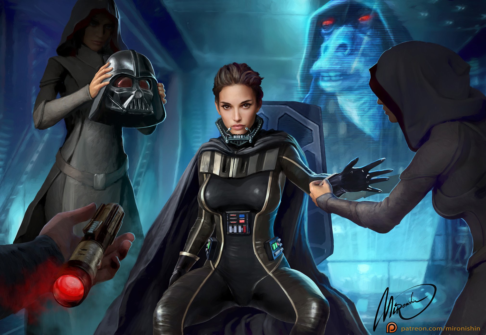 MironishinStory on Twitter "Darth Vader experimented with