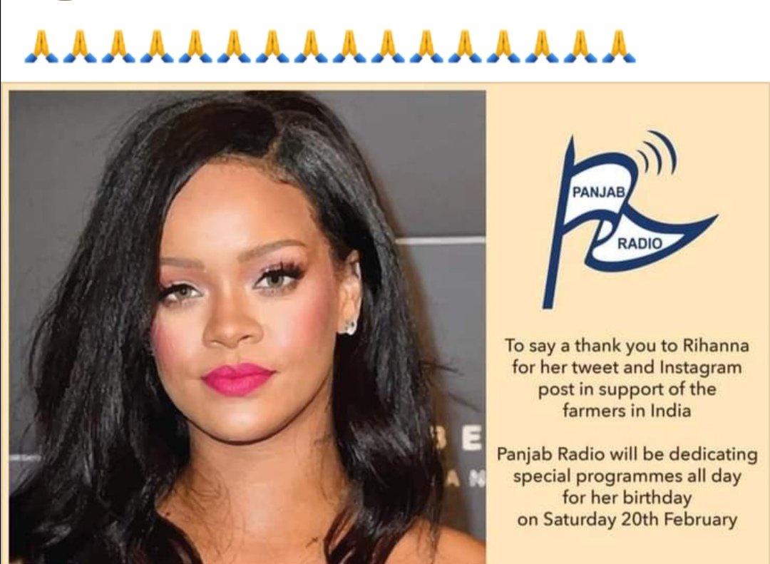 Oh #RihannaSupportsIndianFarmers
#Rihanna #riri