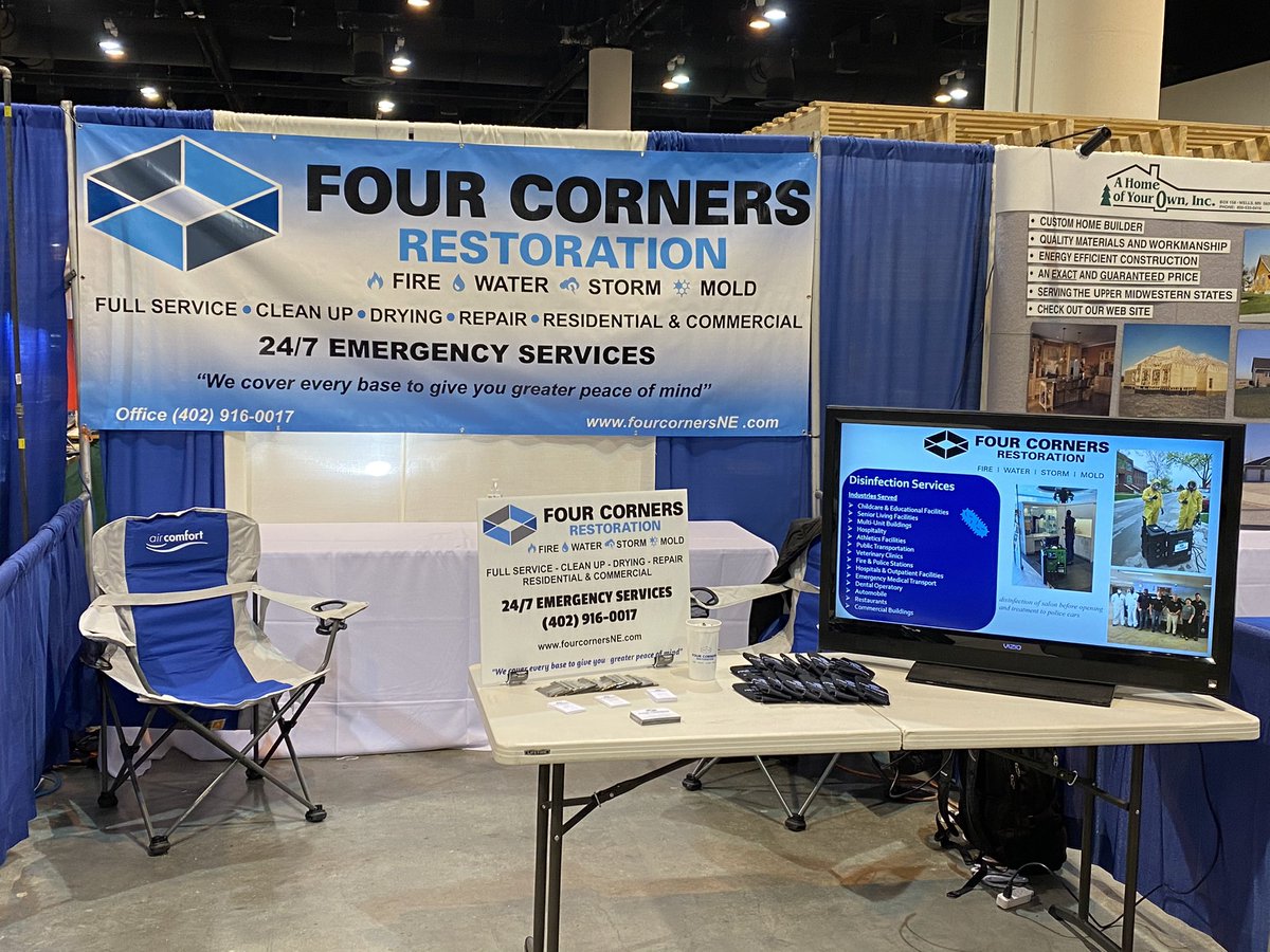 Omaha Home and Garden Expo 
🏡🪴

Come see us! 

11-9 Friday
10-7 Saturday
11-5 Sunday 

#fourcornersrestoration #locallyowned