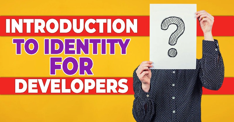 talelearncode's tweet photo. The recording of the great Introduction to Identity for Developers presentation from @ChristosMatskas is now available at https://t.co/DekYtX1Ey7