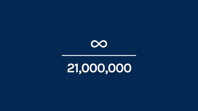 #Bitcoin crosses ONE TRILLION $  MARKET CAP! the power of #deflation! vs #Fiat  #inflation