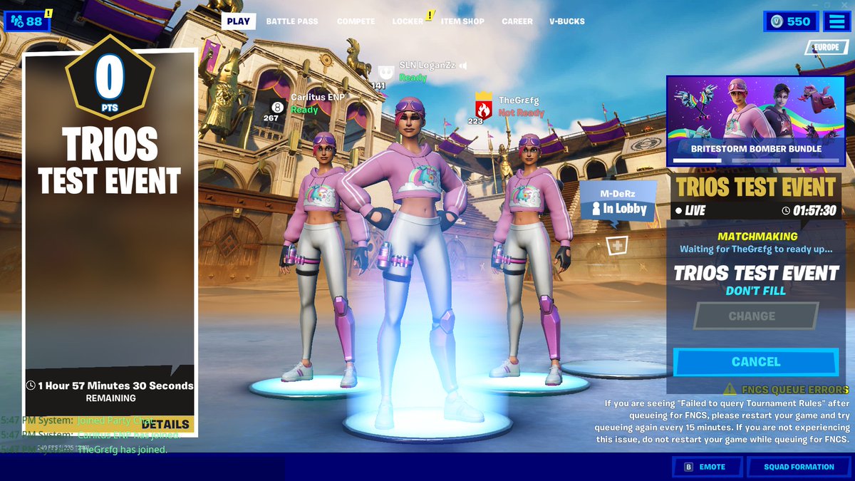 LoganZz_'s tweet image. FNCS Trios w/@TheGrefg &amp;amp; @ItsCarlituss 

twitch.tv/loganzz