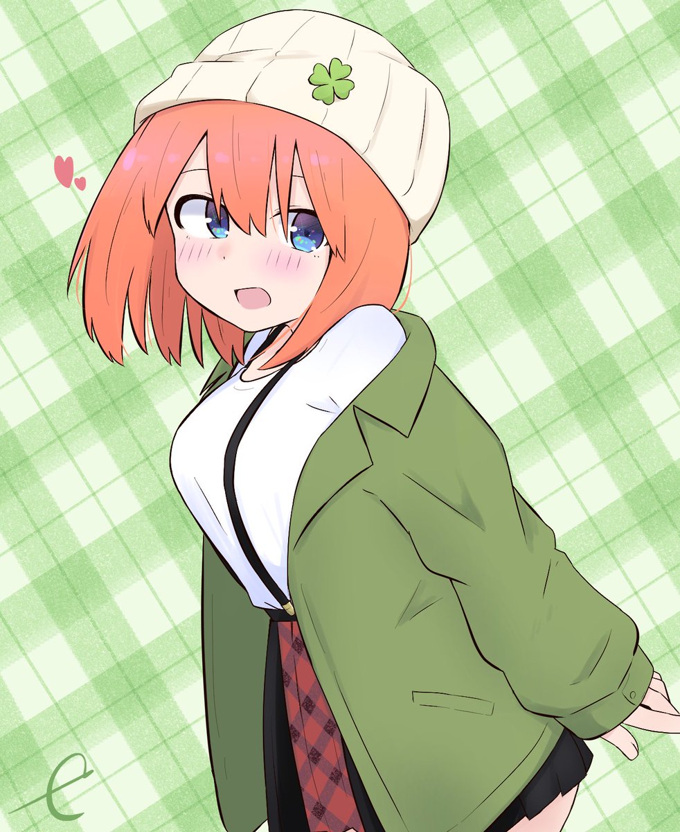 中野四葉 「春服? 」|とりまる御池のイラスト
