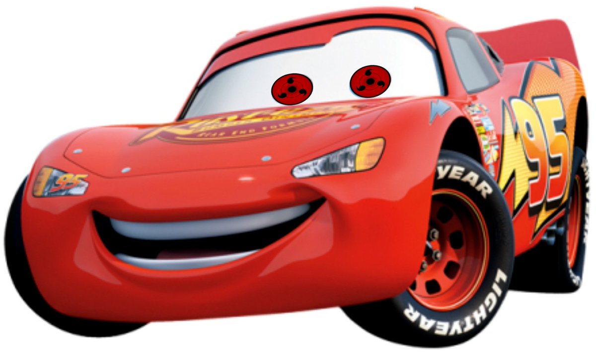 Qué pasaría si Rayo McQueen despertase el sharingan ???...