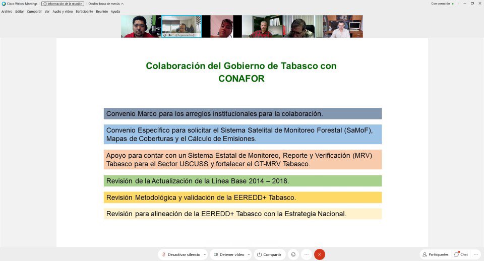 En la que se estableció una ruta crítica para el impulso de la Estrategia Estatal de Reducción de Emisiones por Deforestación y Degradación Forestal en Tabasco. https://t.co/UAkjrMp56b