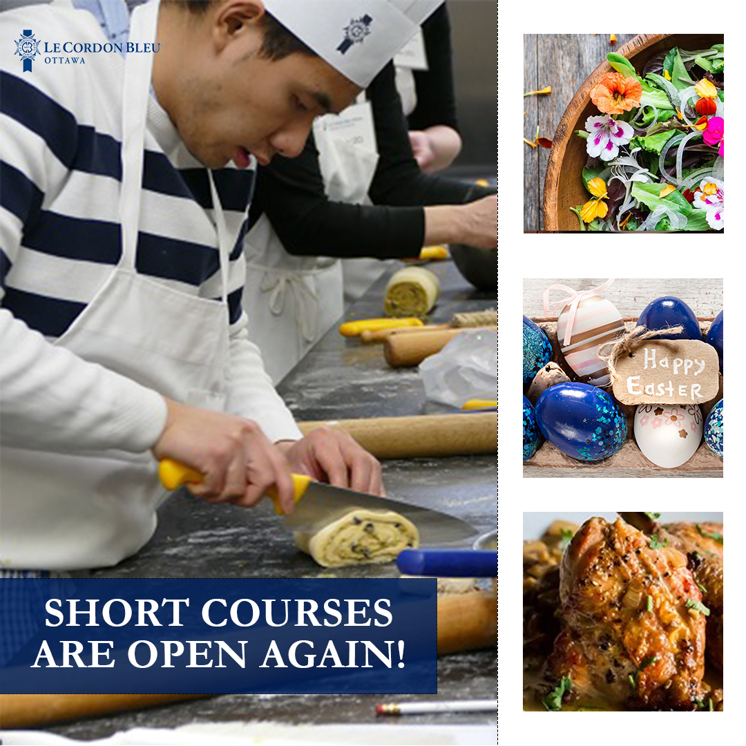 cordonbleuott's tweet photo. Short courses at Le Cordon Bleu Ottawa are open again!
https://t.co/r0JupavqrL
#cookingclass #cookingclasses #pastryclass #pastryclasses #bakingclass #bakingclasses #shortcourses #lcbottawa #lecordonbleu #chef #cheflife #food #ottawafood #ottawafoodies https://t.co/n48gIkp7u8
