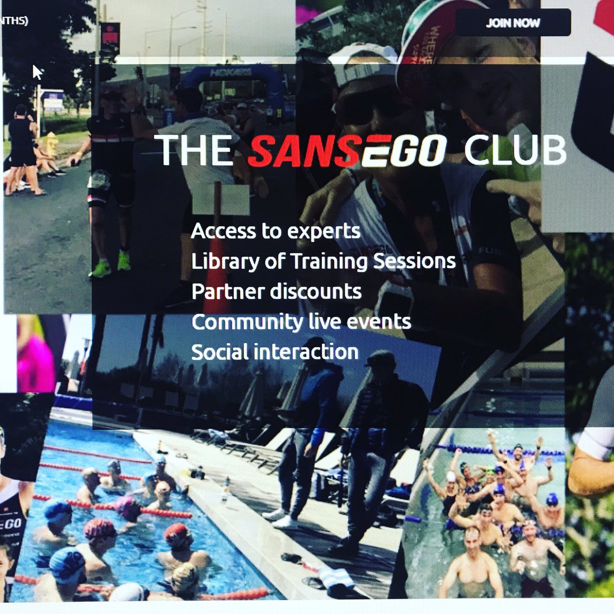 Tired of training alone? Join our Sansego Club sansego.co