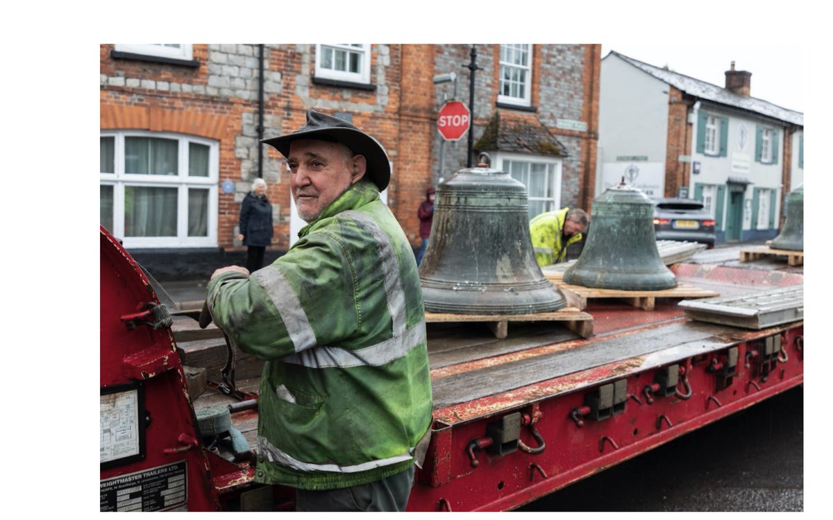 Amazing #Berkshire #volunteer and #community supporter Jim Bracey nominated for a #HighSheriff award for his generous help to the #Lambourn community Seen here taking the ancient church bells off to be repaired! <a href="/LambournOpenDay/">TheLambournOpenDay</a> <a href="/VCWB1/">Volunteer Centre West Berkshire</a>