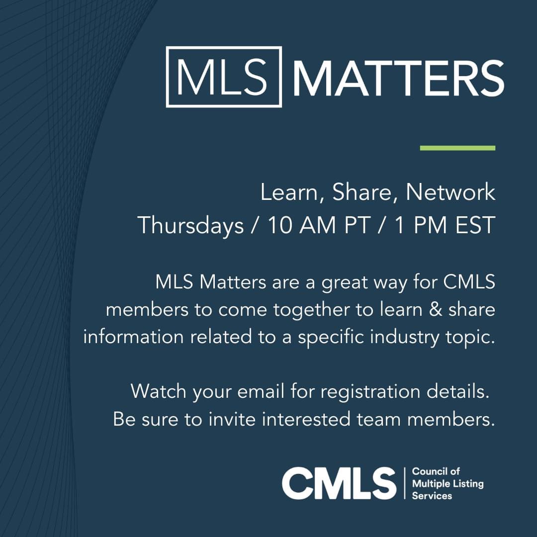 CMLS- Council of MLS tweet media