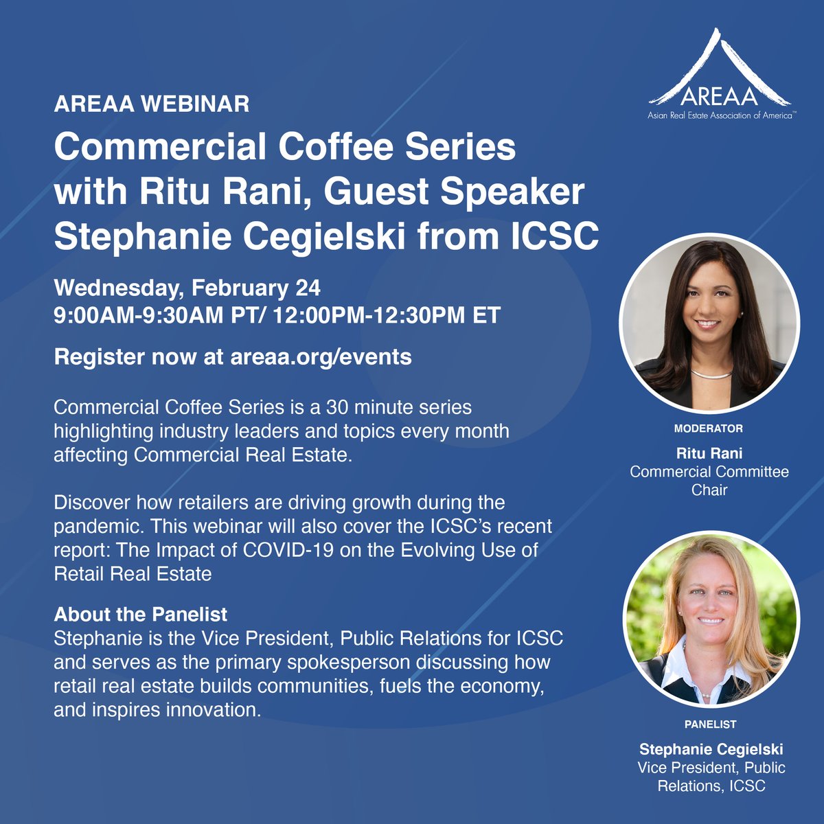 Commercial Coffee Series continues this Wednesday, February 24 at 9am. Register today at bit.ly/37xMo8N