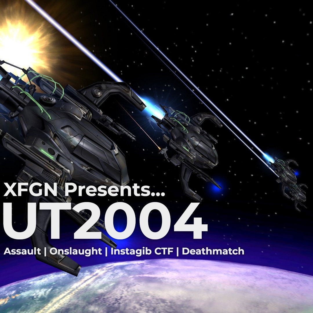 XFGamingNetwork's tweet photo. MORE #OLDSCHOOL!? #UT2004 servers are up and running! Enjoy #fragging your friends and some bots in #Assault, #Onslaught, #Instagib #CTF and #Deathmatch!

#ut2004australia #ut2004server #unrealtournament #pcgaming #pcservers #multiplayer #gaming #epicgames #fps #shooter #pcgaming https://t.co/fgMQCfPJDw