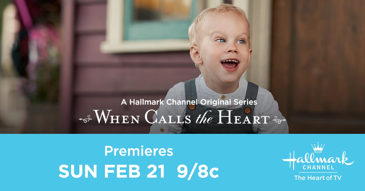 #Hearties, there's only a few more days until the premiere of #WhenCallsTheHeart season 8, and little Jack can't wait to see you! Let us know how excited you are in the replies, and tune in Sunday at 9/8c to watch an all new episode with us! Tweet along using #Hearties!