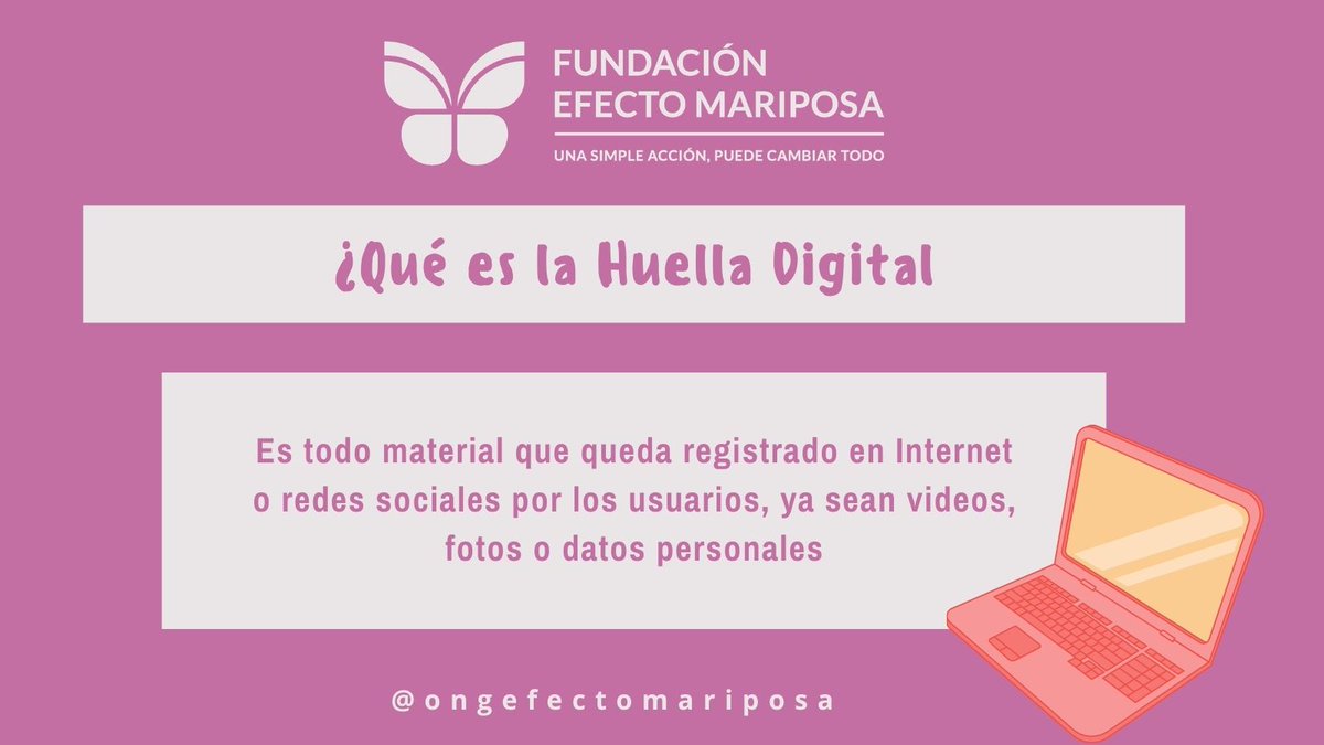 ongefectom's tweet photo. ¿Sabes lo que significa Huella Digital? Según la Radiografía Digital 2020, solo un 11% de los menores encuestados reconoció este concepto. Todo lo que subimos a la web queda registrado. Fotos, videos &amp; datos .¿Crees que debería existir más información al respecto? #RedesSociales https://t.co/Lyb1KwOhA1