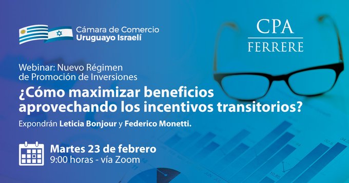 Cámara de Comercio Uruguayo Israelí (@camara_uy_isr) on Twitter photo 