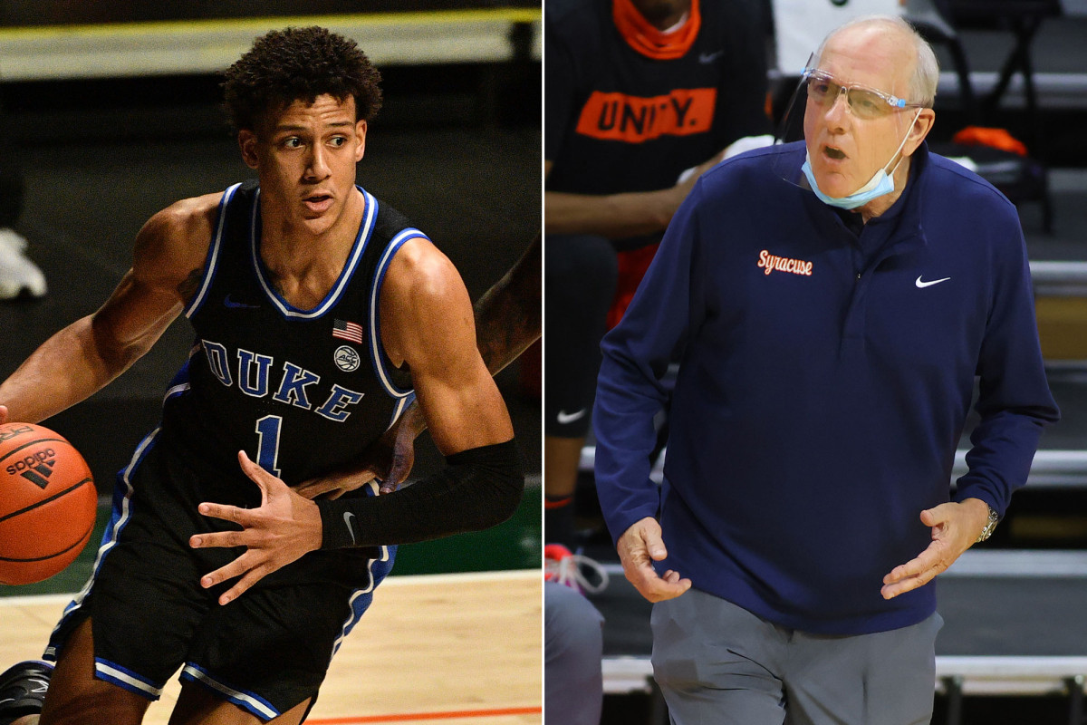 Jim Boeheim Duke 'much better' after Jalen Johnson's opt out