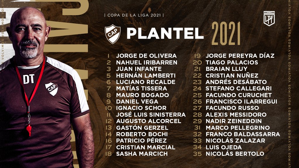 Club Atlético Platense on X: [Fútbol] 📆✓ Fixture confirmado 😄 Estas son  las 2️⃣5️⃣ fechas que disputará el Marrón. ¡𝗖𝗼𝗻 𝘁𝗼𝗱𝗼, 𝗧𝗲𝗻𝘀𝗲!  💥👊🏻 ¡#VamosCalamares🦑!  / X