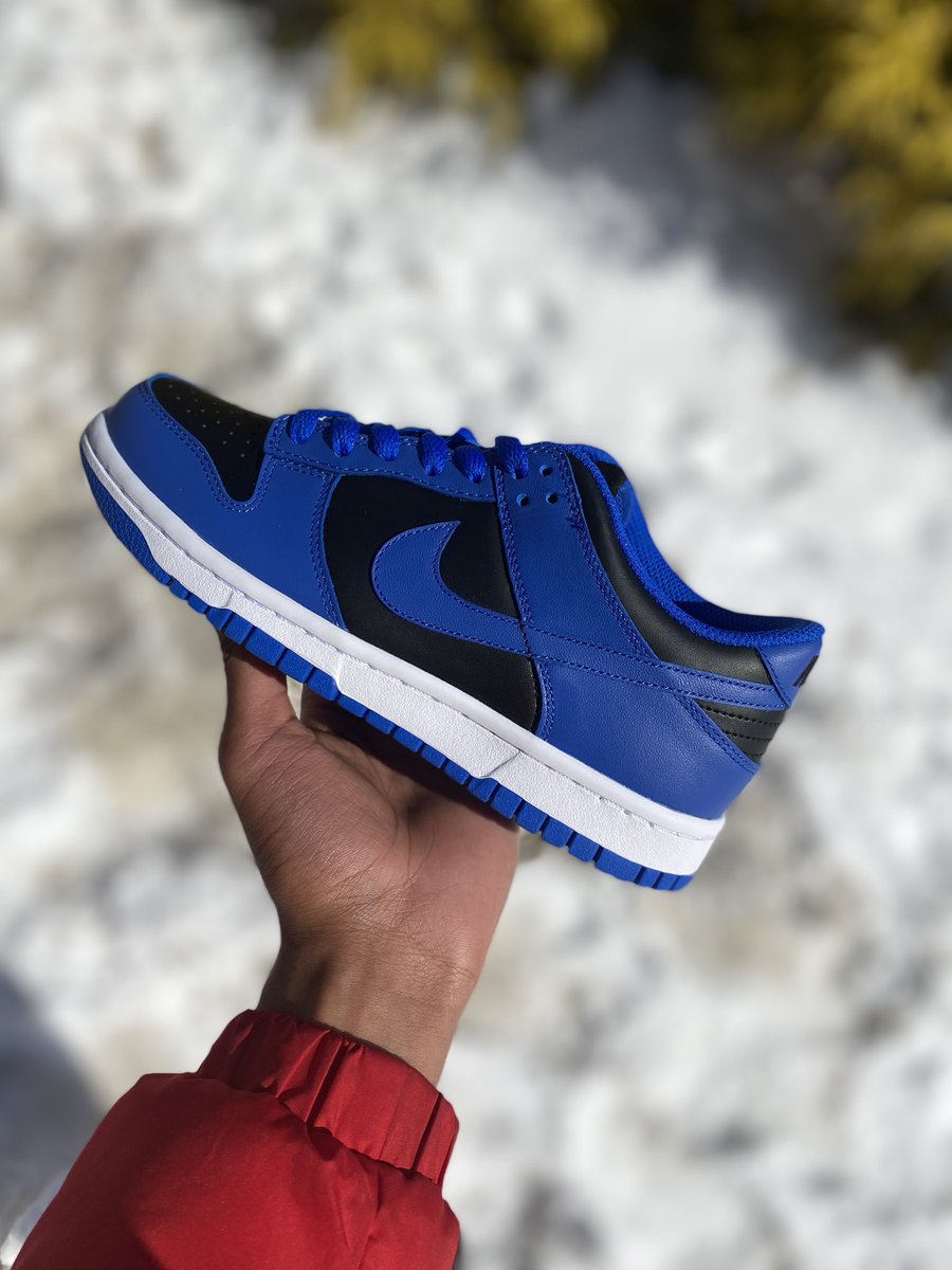 nike dunk cobalt on feet