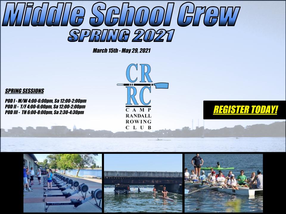 Are you 6th-8th grade? Looking for something fun and COVID-safe to do this spring? Join our crew: camprandallrc.org/register/