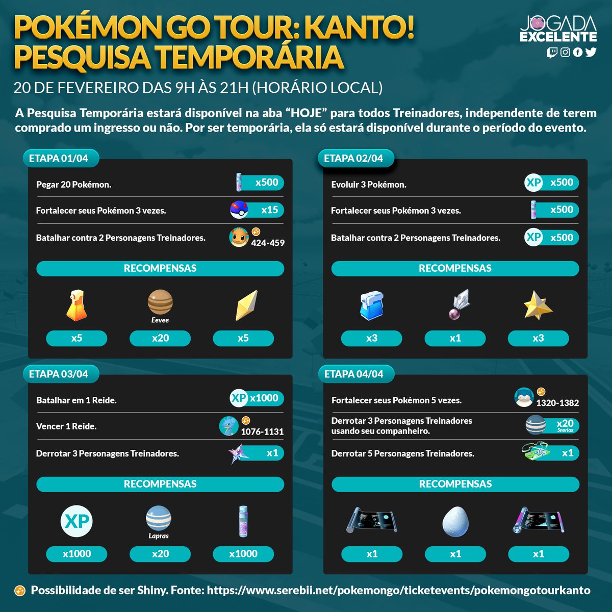 Todos os Desafiantes do Go Tour e como vencê-los no Pokémon Go