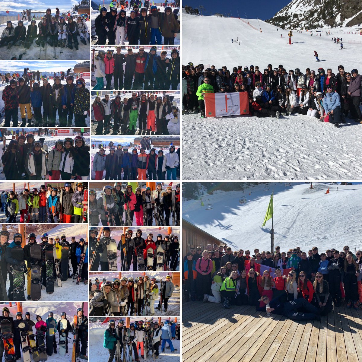 Mr_JWN's tweet photo. Reminiscing about @HUMsport  #HUMski trips throughout the years. Some very amazing memories, relationships and skills forged! Tag yourselves/others, smile &amp; share your favourite memories and photos! @HumberstonA 🎿⛷🏂🇮🇹🇪🇸🇦🇹🇦🇩 https://t.co/jgXO77RdH1