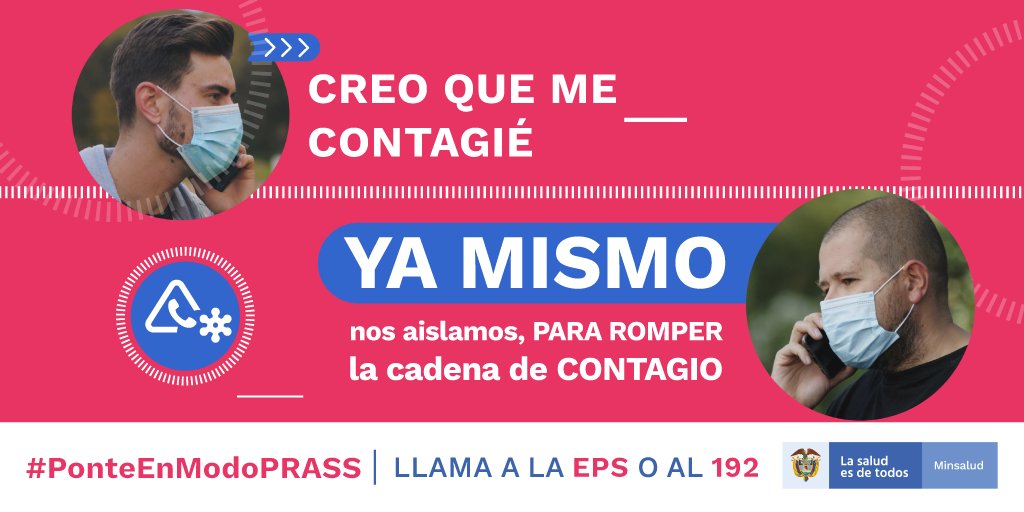 laopinion_col's tweet photo. @laopinioncucuta te informa, si sospechas que estás contagiado, aíslate ya mismo y cuéntale a los que estuvieron contigo para que hagan lo mismo. #PonteEnModoPRASS, rompamos la cadena de contagio. Más información en https://t.co/RQgmTBcfyc https://t.co/ITpXOFJ70w