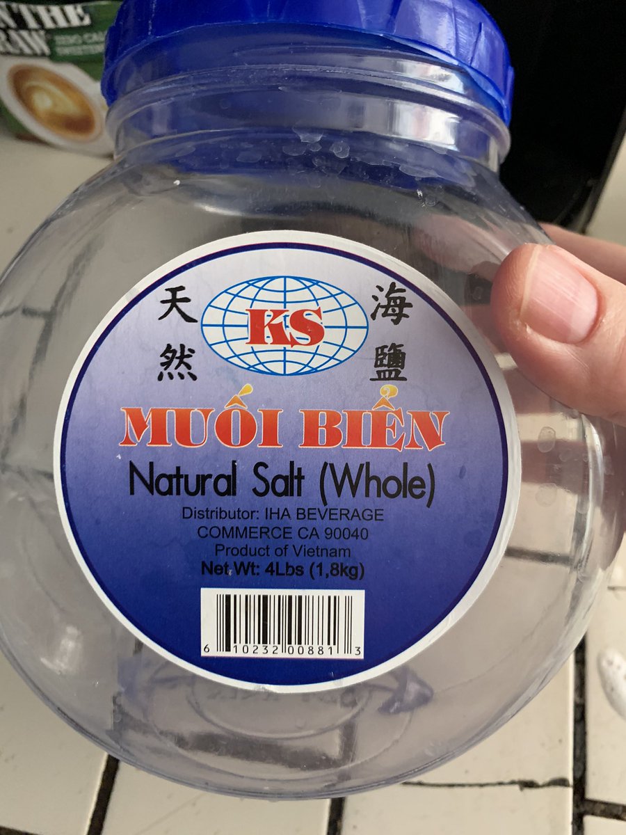 Push2StartPhoto's tweet photo. @MissGinaDarling remember on an old episode of JK News...where you taught Bart about “muoi” has 3 meanings in Viet.  And he said how about “muoi bien?”  Well I found the product!  Haha https://t.co/bTGOyf8Yzx