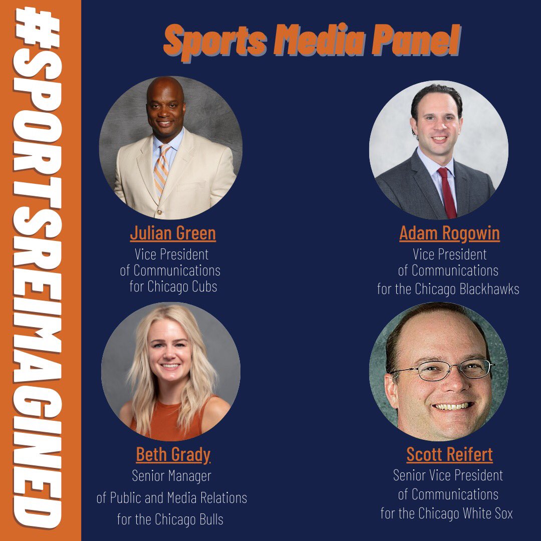 One more day 🤩🤩 Check out this stellar lineup and then get your tickets if you haven’t yet 🎟

#SportsReimagined #ISBC2021 #illini #wearegies #sportsbiz